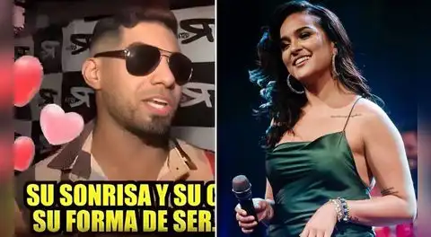 Cantante de Zaperoko, Juan Andrés Abarca, habla sobre rumores de romance con Daniela Darcourt: "Lo que se ve no se pregunta"