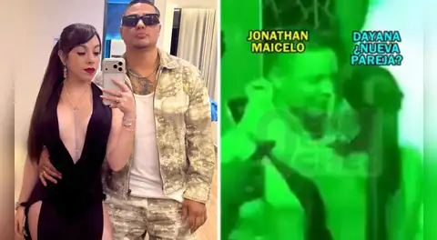 ¡Nuevo amor! Jonathan Maicelo es ampayado besándose con exconductora de televisión en discoteca