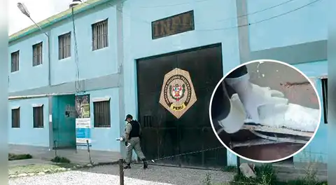 Hallan droga en desagüe de penal de Socabaya en Arequipa