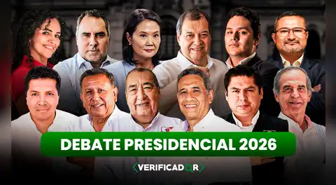 Debate presidencial 2026: verificaciones EN VIVO de las declaraciones de los candidatos este 25 de marzo