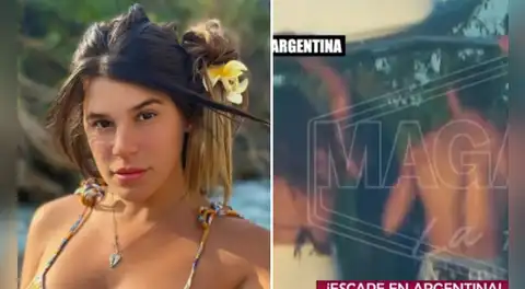 Macarena Vélez, ex de Said Palao, rompe su silencio y reacciona al ampay en Argentina: “No me sorprende nada”