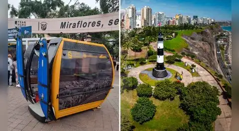 Teleférico de Miraflores: estaciones ya están listas y entraría en funcionamiento en 7 semanas