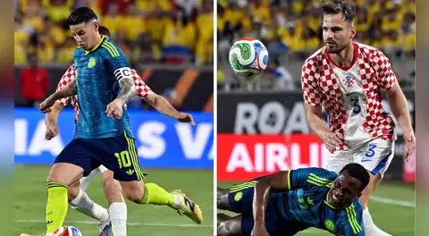 Colombia no pudo contra Croacia: cafeteros perdieron 2-1 contra la selección de Luka Modrić