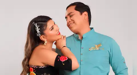 Killay, hija de Dina Páucar, y Marco Sacramemento protagonizan escenas de romance en el videoclip de 'Pensabas que iba a llorar'