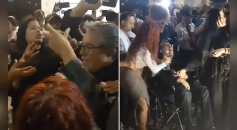 Jimmy Santy sufre descompensación tras no poder ingresar al velatorio de Manolo Rojas en el Gran Teatro Nacional