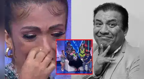 Chikipluna llora por la muerte de Manolo Rojas y lanza fuerte confesión en vivo: “¿Quién me va a ayudar ahora?”