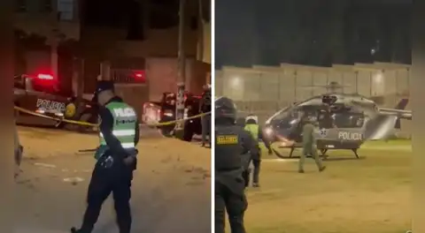 Suboficial fue herido tras frustrar asalto en Huaycán: lo trasladaron en helicóptero de emergencia