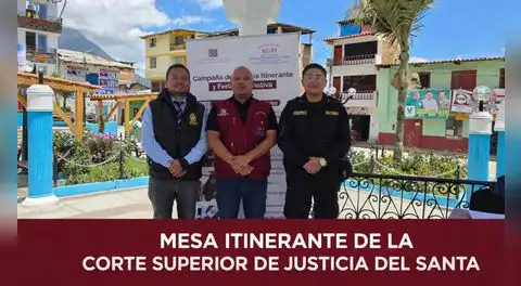 Población de Cabana se benefició con Feria Itinerante organizada por el Módulo de Justicia de Pallasca