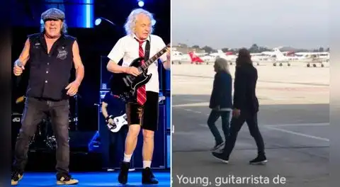 Integrantes de la banda AC/DC sorprendieron con su inesperada visita a Perú tras histórico concierto en Argentina, reportó el fanpage Heavy Metal Perú