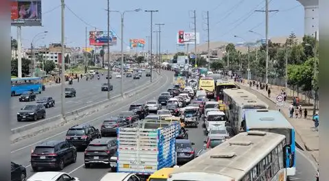 Semana Santa: más de 140.000 vehículos regresan a Lima tras feriado y registran tráfico en Puente Atocongo