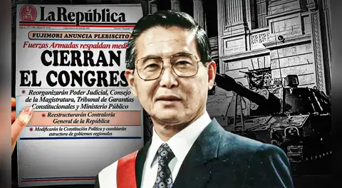 El día que Alberto Fujimori cerró el Congreso: a 34 años del autogolpe del 5 de abril