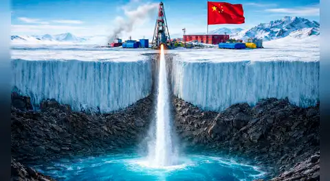 China supera sus límites y perfora más de 3.400 metros en la Antártida para poder acceder a lagos subglaciales: usaron solo agua caliente