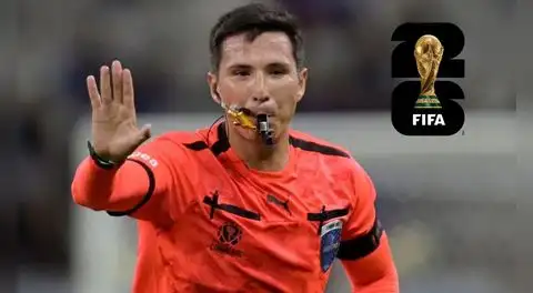 Kevin Ortega dirigirá en el Mundial 2026: FIFA designó al árbitro peruano para la próxima Copa del Mundo
