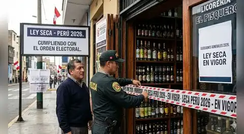 ¿A qué hora termina la Ley Seca en Perú tras la jornada de Elecciones Generales 2026?