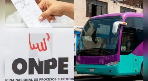 Habilitan buses gratis para ir a votar en siete distritos de Lima: rutas por las Elecciones 2026