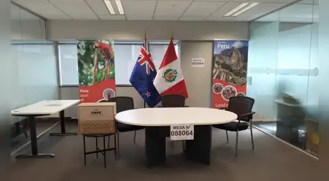 Elecciones iniciaron en el extranjero: Nueva Zelanda fue el primer país en abrir sus mesas de sufragio