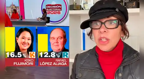 Tatiana Astengo comparte ácida crítica tras los resultados de las Elecciones Presidenciales 2026: "Han votado por la extorsión y corrupción"