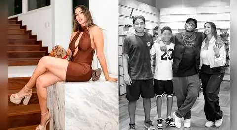 Xiomy Kanashiro sorprende al compartir momento familiar con los hijos de Melissa Klug y Jefferson Farfán