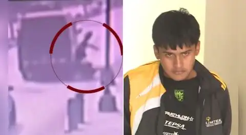 Extorsionador ataca a obrero en Comas, huye y se estrella contra combi antes de ser capturado