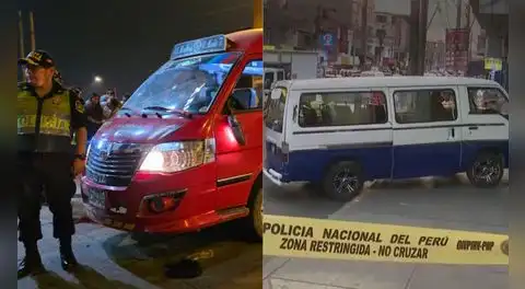 Tres atentados al transporte en una noche dejan dos choferes y un pasajero asesinados en Lima: ''La gente ya se cansó''