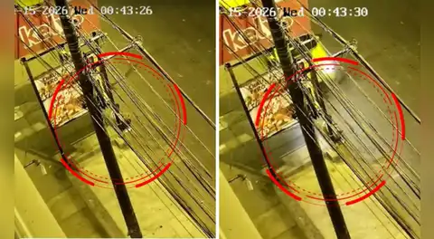 Taxista atropella a hombre que esperaba bus en la vereda en Santa Anita: víctima perdería una pierna