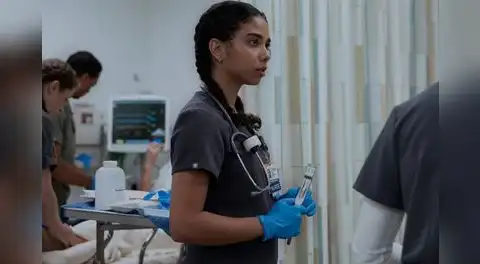 Laëtitia Hollard sobre 'The Pitt': "Desmitifica el sistema de salud porque retrata un entorno caótico y agotador"