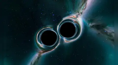 Dos agujeros negros supermasivos se acercarían a una colisión dentro de 100 años y la Tierra sentiría sus efectos