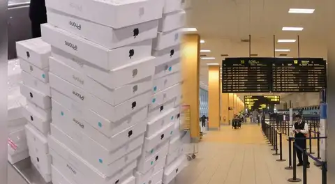 Intervención de la Sunat en el Jorge Chávez: pasajera es detenida tras ingresar equipos electrónicos sin pagar impuestos