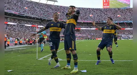 ¡El superclásico fue xeneize! Boca Juniors venció 1-0 a River Plate en el Monumental por la Liga Profesional