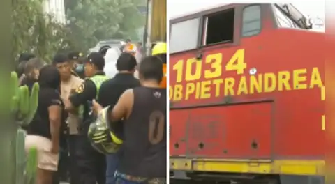 Comerciante muere arrollado por tren en El Agustino: víctima deja dos menores de edad huérfanas