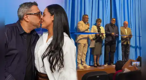 Ricardo Mendoza inaugura lujoso multiteatro y destaca el apoyo de la madre de su hijo: "Ella es el motor"