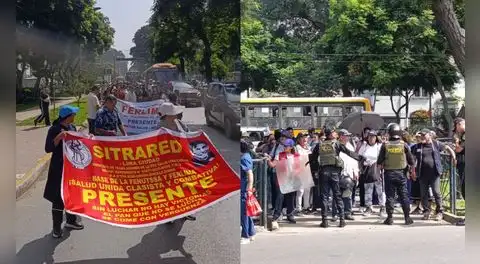 Trabajadores de salud protestan frente al Minsa por falta de presupuesto y pagos pendientes: ''Años sin beneficios''