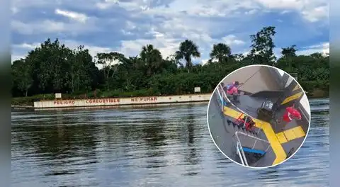 Secuestran barcaza petrolera con 10.500 barriles en río de Loreto y exigen S/2 millones por rescate