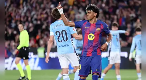 Barcelona se acerca al título de LaLiga: con gol de Lamine Yamal, derrotó 1-0 a Celta de Vigo