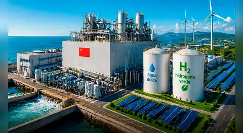 China sorprende al mundo con una innovadora máquina que convierte agua de mar en agua dulce y energía limpia por menos de 1 dólar