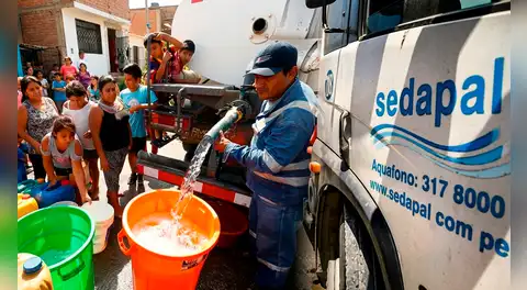 Gobierno transfiere más de S/34.7 millones a Sedapal para garantizar agua potable gratuita en zonas de Lima y Callao