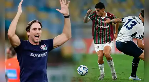 Luis Zubeldía, extécnico de Paolo Guerrero, perdió los papeles e insultó a Kevin Serna en pleno partido de Fluminense: “¡No gana una!”