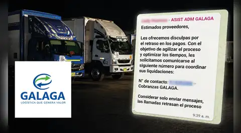Gálaga no le paga a transportistas que subcontrató ante la falta de camiones