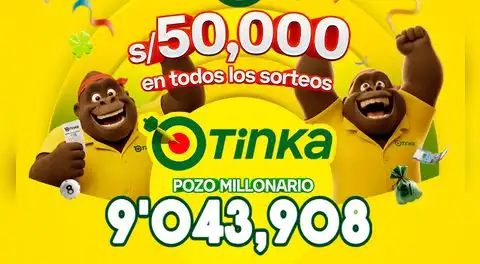 Resultados de La Tinka EN VIVO hoy domingo 26 de abril: consulta los números ganadores del Pozo Millonario