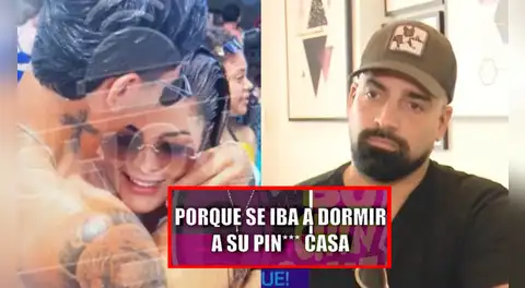 Brian Rullan pierde los papeles al hablar de su aún esposa Laura Spoya y de su joven saliente, Sebastián Gálvez: “Se iba a dormir en su..."