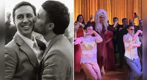 Bruno Ascenzo y Adrián Bello comparten las primeras fotos oficiales de su boda secreta en Cusco: "La felicidad"