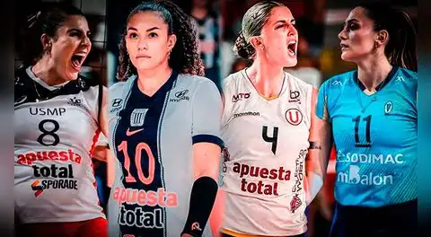 Fichajes de la Liga Peruana de Vóley: movimientos el mercado de pases en Universitario, Alianza, San Martín y Regatas