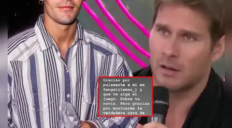 Exactor famoso de América Televisión acusa a Miguel Arce de interferir en su relación y le lanza advertencia