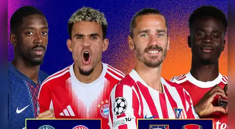 Partidos de Champions League: programación y resultados de las semifinales de ida del torneo