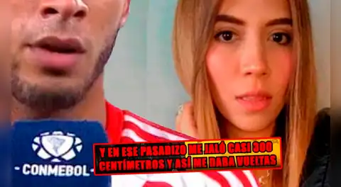 Futbolista de la selección peruana es acusado por su expareja de agresión física y amenazarla con un arma: "Siempre teníamos peleas"