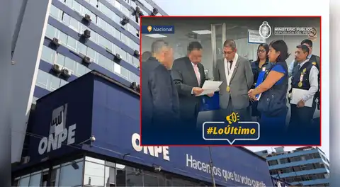Fiscalía llega a la ONPE para recoger información por contrataciones vinculadas a las Elecciones 2026