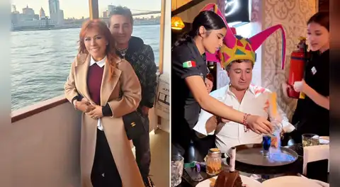 Magaly Medina revela el costoso regalo que le dio a su esposo por su cumpleaños y cómo lo celebran fuera del Perú