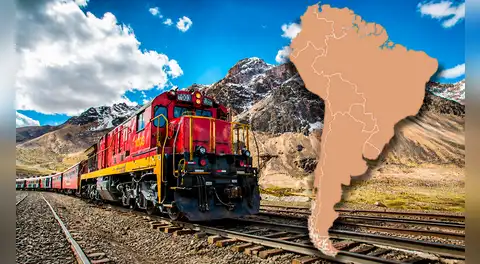 El tren que atraviesa 69 túneles y 58 puentes para subir a la estación más alta de Sudamérica, a casi 5.000 metros en los Andes