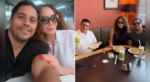Janet Barboza impacta al juntar a Nilver Huárac y su novio Félix Moreno tras oficializar su romance