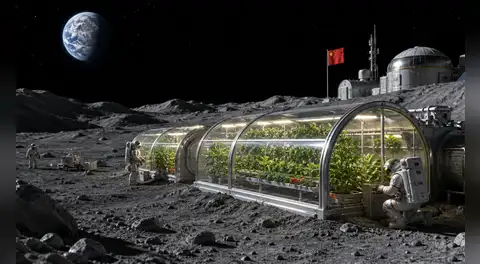 China planea instalar un huerto en la Luna: el ambicioso proyecto para cultivar comida fuera de la Tierra